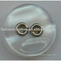 pearl finished eyelet resin button